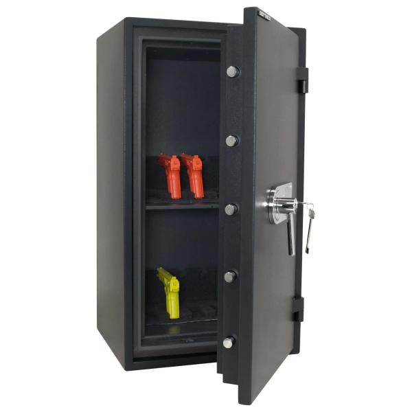 Rottner Wertschutzschrank EN1 Fire Profi 100 Doppelbartschloss anthrazit T05009